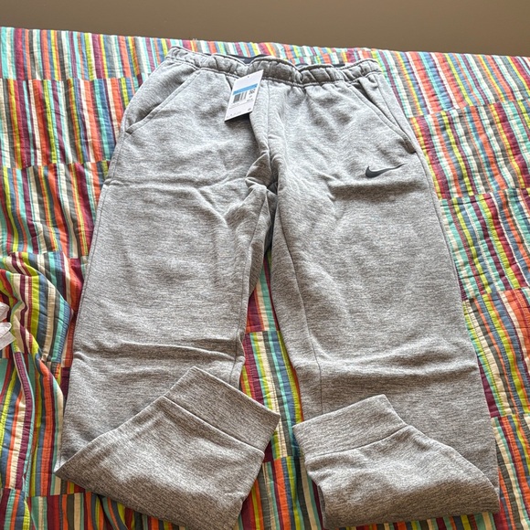 Nike Other - Nike Heather Gray Joggers size medium new with tags standard fit cuff